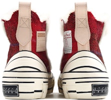 xVESSEL G.O.P. 冬季高筒櫻桃紅帆布潮流聖誕限定高幫板鞋女款紅白 Purchase xVESSEL G.O.P. 冬季高筒櫻桃紅帆布潮流聖誕限定高幫板鞋女款紅白