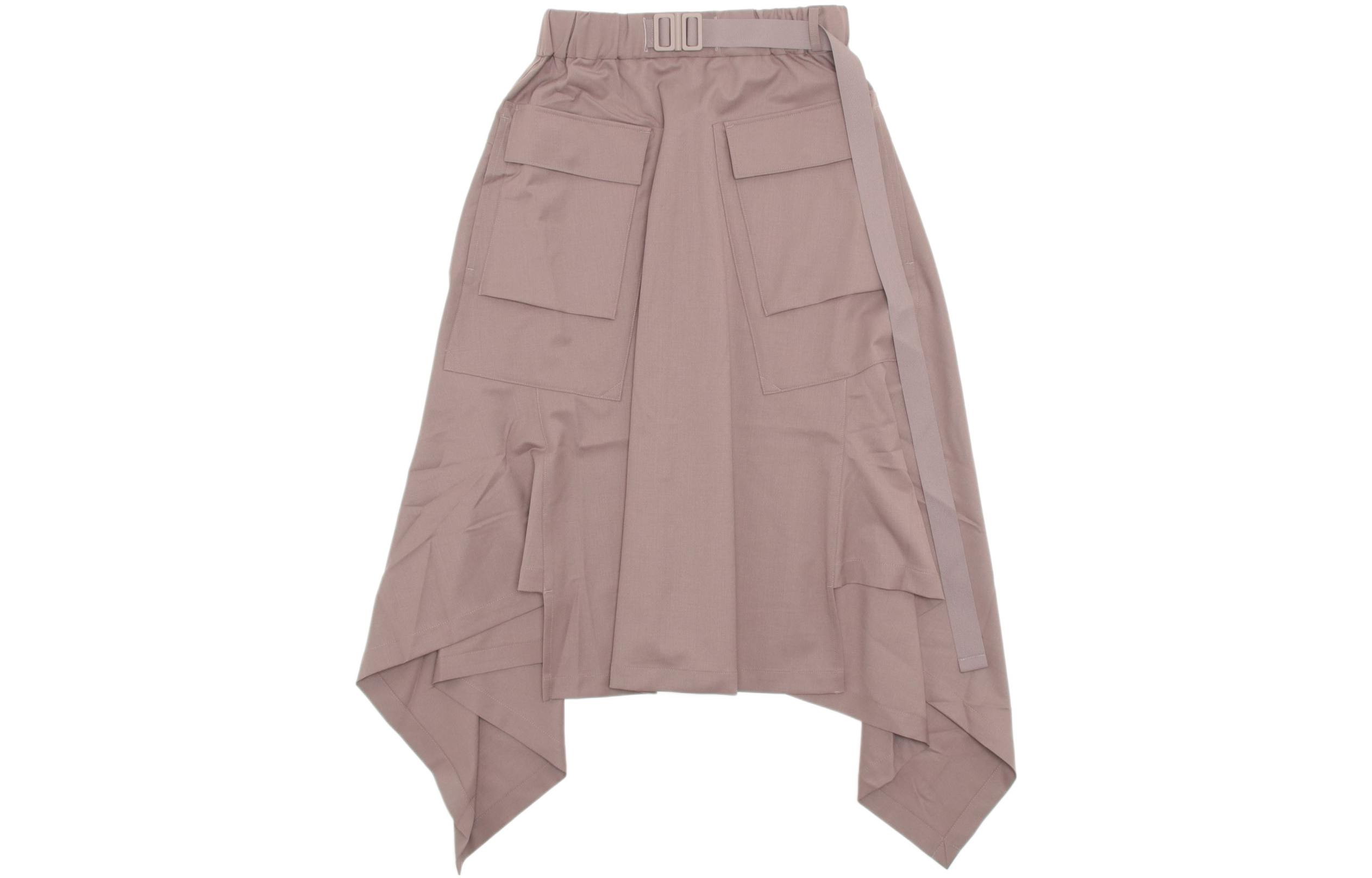 Order (Women) Y-3 22 Classic Refined Multi-Pocket Skirt Brown HS9830