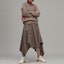 Lookbook (Women) Y-3 22 Classic Refined Multi-Pocket Skirt Brown HS9830