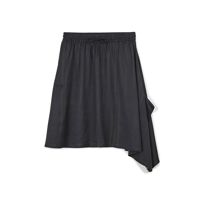 Order (W) Y-3 3S 不对称休闲裙 黑色. 50-IV5659
