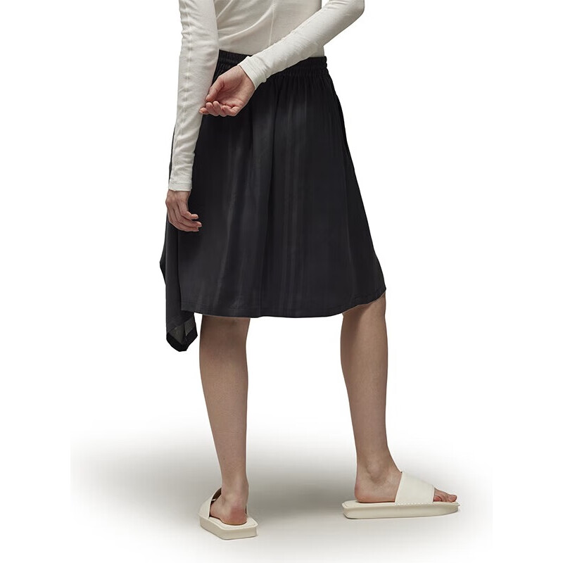 Purchase (W) Y-3 3S 不对称休闲裙 黑色. 50-IV5659