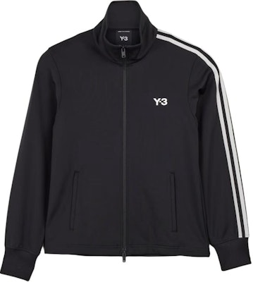 (Women) Y-3 3-Stripes Track Top Jacket Black with Logo Print and Zip Front. IW7460 Buy (Women) Y-3 3-Stripes Track Top Jacket Black with Logo Print and Zip Front. IW7460