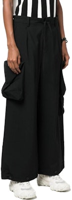 (W) Y-3 Celana Santai Kasual Hitam Longgar dengan Ritsleting. IL2034 Purchase (W) Y-3 Celana Santai Kasual Hitam Longgar dengan Ritsleting. IL2034