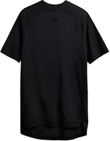 (Women) Y-3 Black Short Sleeve Loose Mid-Length T-Shirt Dress. IR6245 (Women) Y-3 Black Short Sleeve Loose Mid-Length T-Shirt Dress. IR6245