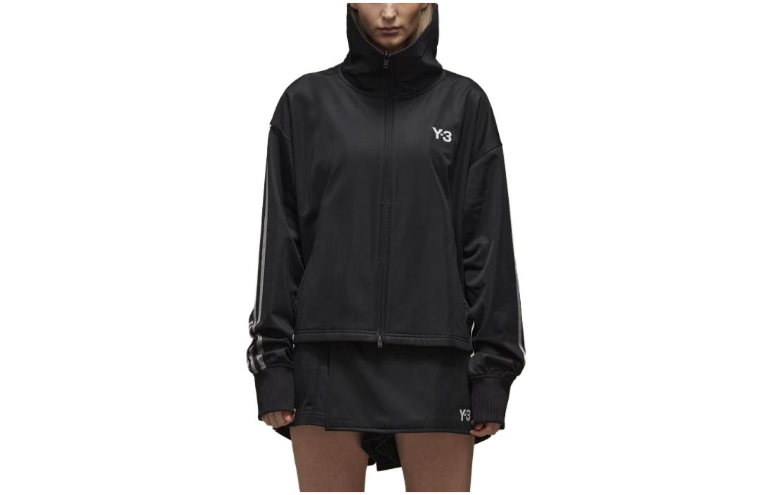 Order (W) Y-3 黑色實心標誌印花運動外套 H63059