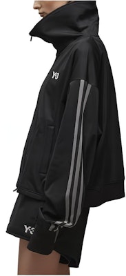 (W) Y-3 黑色實心標誌印花運動外套 H63059 Lookbook (W) Y-3 黑色實心標誌印花運動外套 H63059