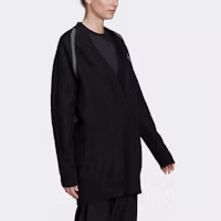 Purchase (W) Y-3 黑色V領Logo羊毛衫寬鬆款式毛衣 H61923