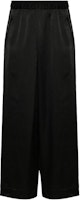 (Women) Y-3 Black Wide-Leg Elastic Waist Casual Pants. IN4398 (Women) Y-3 Black Wide-Leg Elastic Waist Casual Pants. IN4398