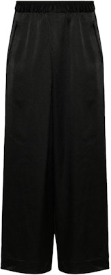 (W) Y-3 블랙 와이드 레그 밴딩 캐주얼 팬츠. IN4398 Order (W) Y-3 블랙 와이드 레그 밴딩 캐주얼 팬츠. IN4398