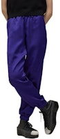 (Women) Y-3 Casual Pants Academy Purple with Embroidered Logo. JE3424 (Women) Y-3 Casual Pants Academy Purple with Embroidered Logo. JE3424
