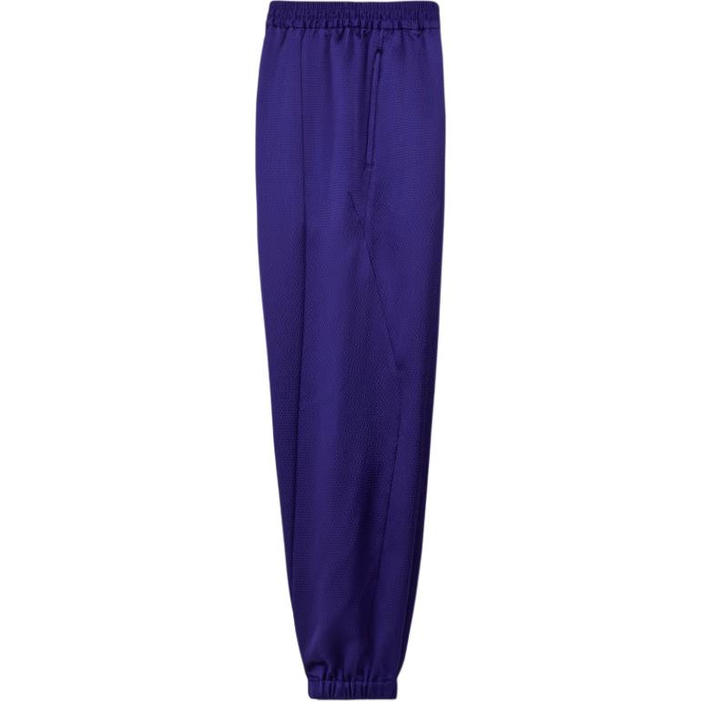 Purchase (W) Y-3 刺繡logo休閒長褲 學院紫色款式。 JE3424