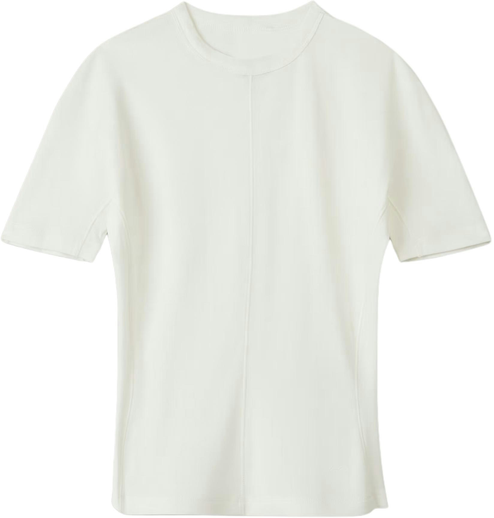women-y-3-fitted-stretch-short-sleeve-tee-white-crewneck-plain-design-iv-7749