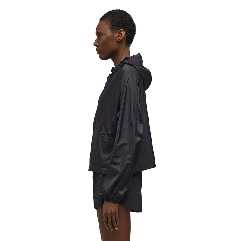 Purchase (W) Y-3 Jaket Lari Ringan Hitam - Desain Minimalis. IN2832