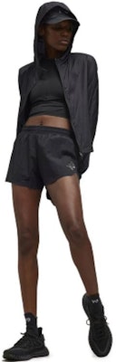 (W) Y-3 Jaket Lari Ringan Hitam - Desain Minimalis. IN2832 Details for (W) Y-3 Jaket Lari Ringan Hitam - Desain Minimalis. IN2832