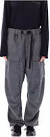Lookbook (Women) Y-3 Logo Elastic Waist Cargo Pants Grey JE3431