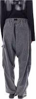 Shop (Women) Y-3 Logo Elastic Waist Cargo Pants Grey JE3431