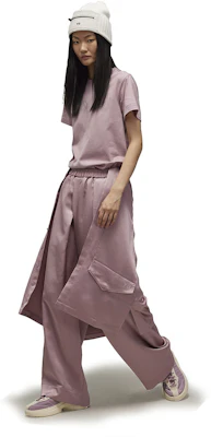 (W) Y-3 레귤러 핏 라운드넥 반팔 티셔츠 라이트 핑크. JD9822 Details for (W) Y-3 레귤러 핏 라운드넥 반팔 티셔츠 라이트 핑크. JD9822