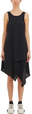 (W) Y-3 无袖不对称中长连衣裙极简黑色 IR6252 Shop (W) Y-3 无袖不对称中长连衣裙极简黑色 IR6252