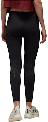 (W) Y-3 スリムフィット エラスティックウエスト ロゴプリント カジュアルパンツ ブラック IR7101 Lookbook (W) Y-3 スリムフィット エラスティックウエスト ロゴプリント カジュアルパンツ ブラック IR7101