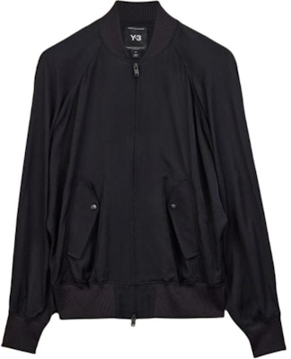 (Women) Y-3 Solid Color Raglan Sleeve Jacket Black JD1762 Buy (Women) Y-3 Solid Color Raglan Sleeve Jacket Black JD1762