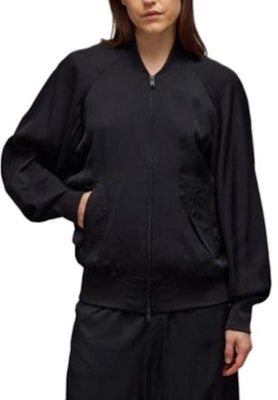 (Women) Y-3 Solid Color Raglan Sleeve Jacket Black JD1762 Purchase (Women) Y-3 Solid Color Raglan Sleeve Jacket Black JD1762