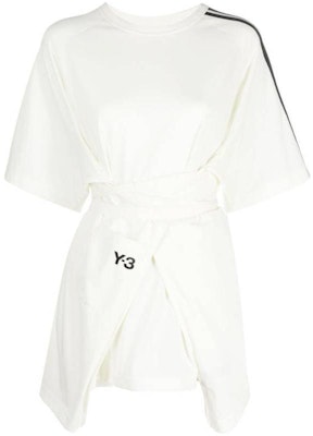 (W) Y-3 스트라이프 풀오버 티셔츠 화이트 IQ1792 Buy (W) Y-3 스트라이프 풀오버 티셔츠 화이트 IQ1792