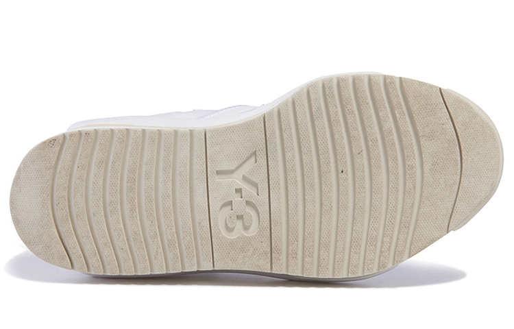 Details for adidas Y-3 Hokori 耐磨防滑 高幫休閒板鞋 女款 白色