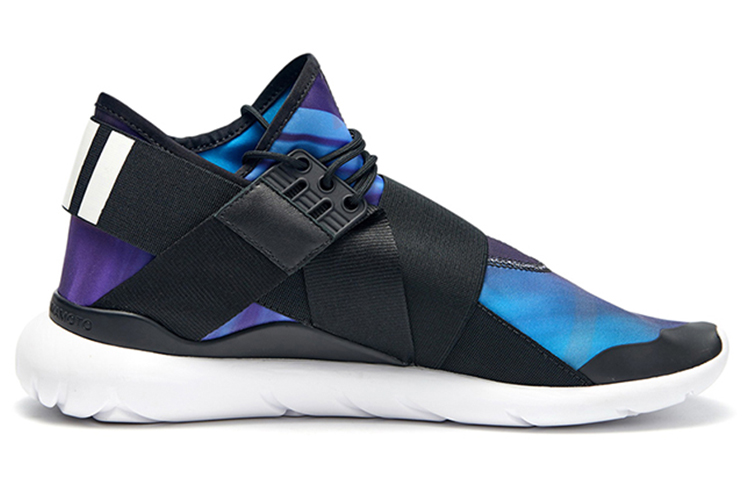 (W) Y-3 adidas Qasa Elle Lace 'Black Purple' 圖 2