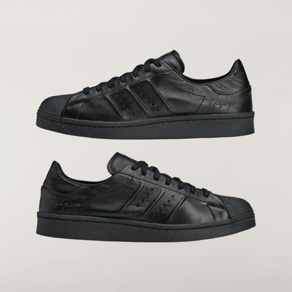 Sizing Y-3 Adidas Superstar 黑色/黑色/黑色 JR4217