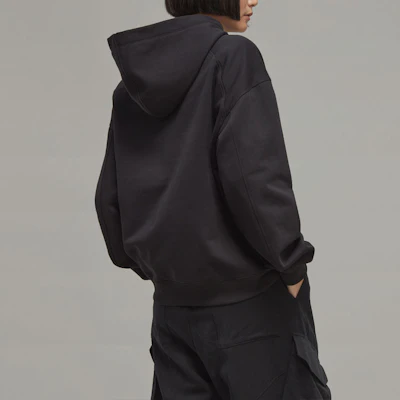 (Women) Y-3 Black Logo Print Casual Hoodie H44793 Shop (Women) Y-3 Black Logo Print Casual Hoodie H44793