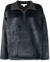 Order (W) Y-3 黑色高領標誌印花套頭毛衣. HB3374