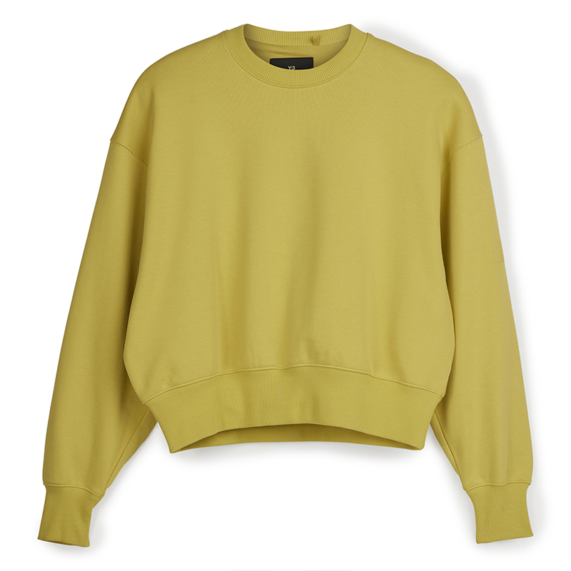 Order (W) Y-3 極簡休閒圓領大學T 黃色 IP7679