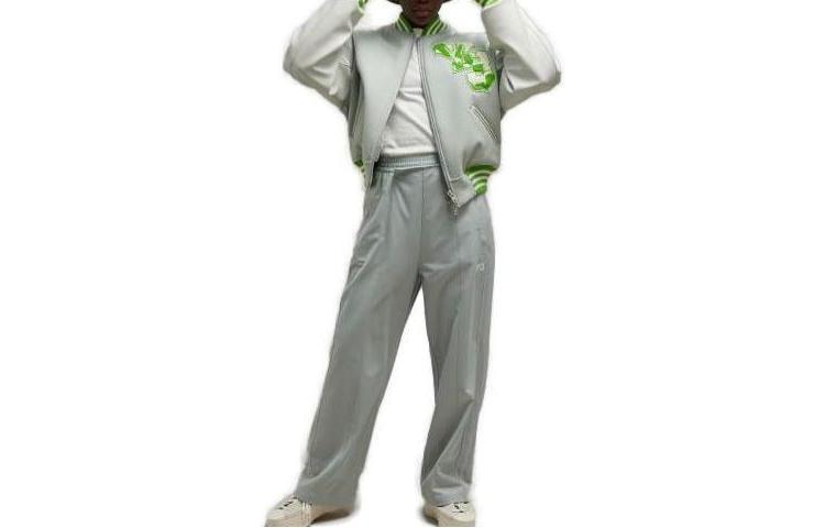 Order (Women) Y-3 Firebird Wide-Leg Track Pants Grey  Casual Mid-Rise Relaxed Fit. IQ1783