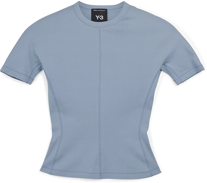 women-y-3-fitted-short-sleeve-crew-neck-tee-light-blue-je-3421