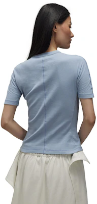 (W) Y-3 修身短袖圓領T恤 淺藍色 JE3421 Details for (W) Y-3 修身短袖圓領T恤 淺藍色 JE3421