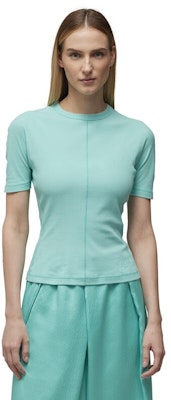 (W) Camiseta Y-3 Fitted SS Mujer Cuello Redondo Manga Corta Elástica Cian. IV7751 Lookbook (W) Camiseta Y-3 Fitted SS Mujer Cuello Redondo Manga Corta Elástica Cian. IV7751