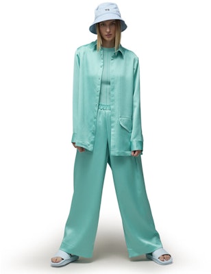 (W) Camiseta Y-3 Fitted SS Mujer Cuello Redondo Manga Corta Elástica Cian. IV7751 Details for (W) Camiseta Y-3 Fitted SS Mujer Cuello Redondo Manga Corta Elástica Cian. IV7751