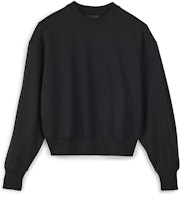 (Women) Y-3 FT Crew Sweat Black Pullover Sweatshirt 50-IV5567 (Women) Y-3 FT Crew Sweat Black Pullover Sweatshirt 50-IV5567
