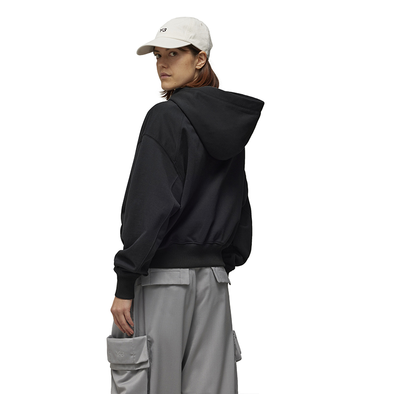 Purchase (Women) Y-3 FT Hoodie  Black Casual Sports Pullover Sweatshirt 50-IV5548