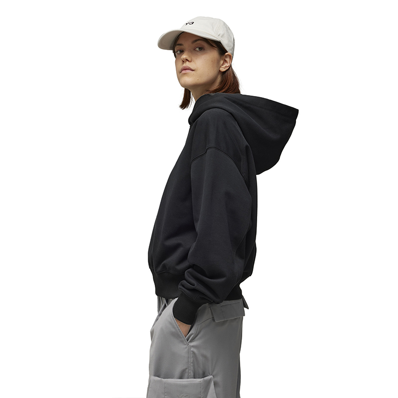 Details for (Women) Y-3 FT Hoodie  Black Casual Sports Pullover Sweatshirt 50-IV5548