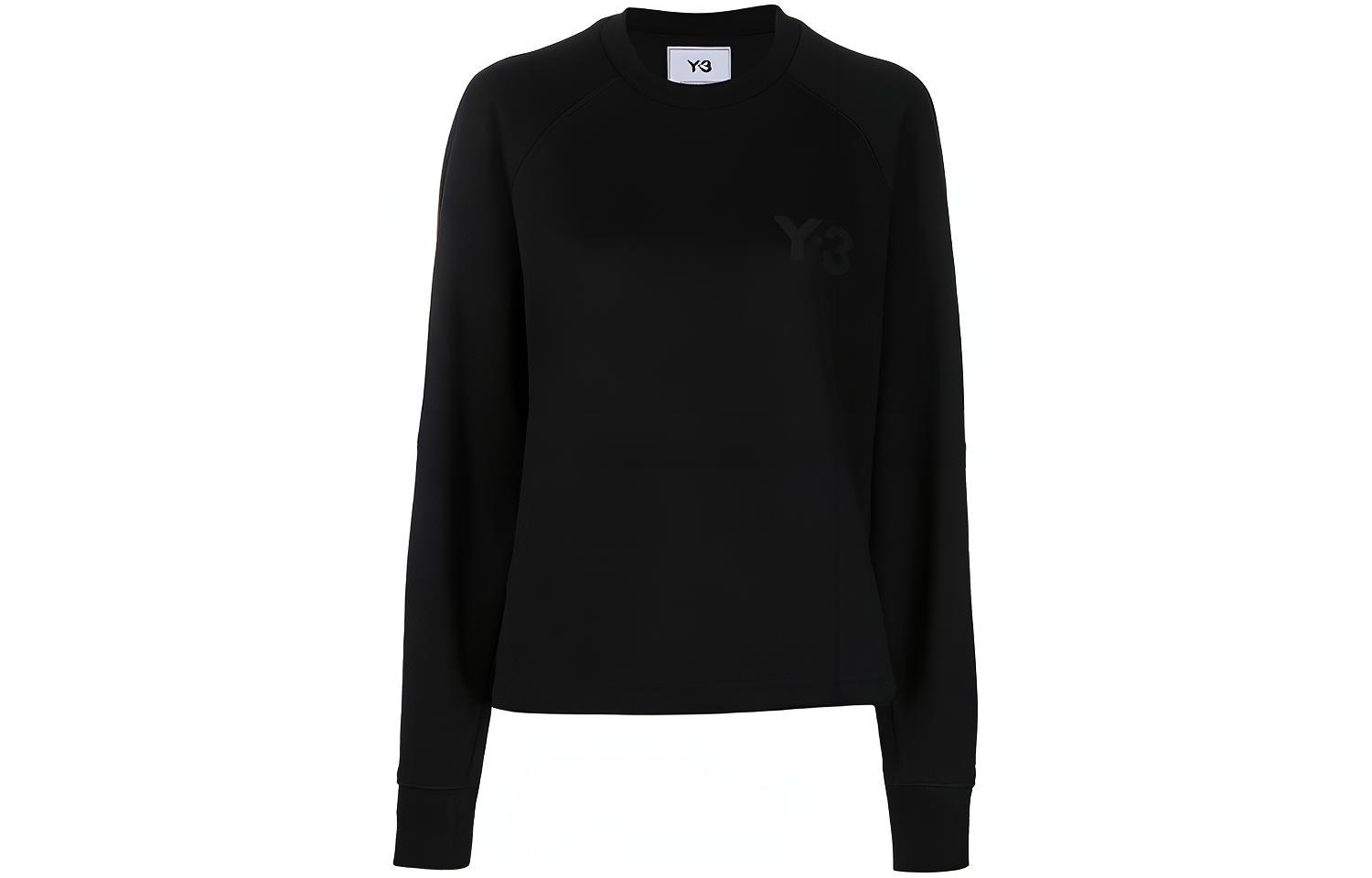 Order (W) Y-3 FW21 黑色标志圆领卫衣 GV0336