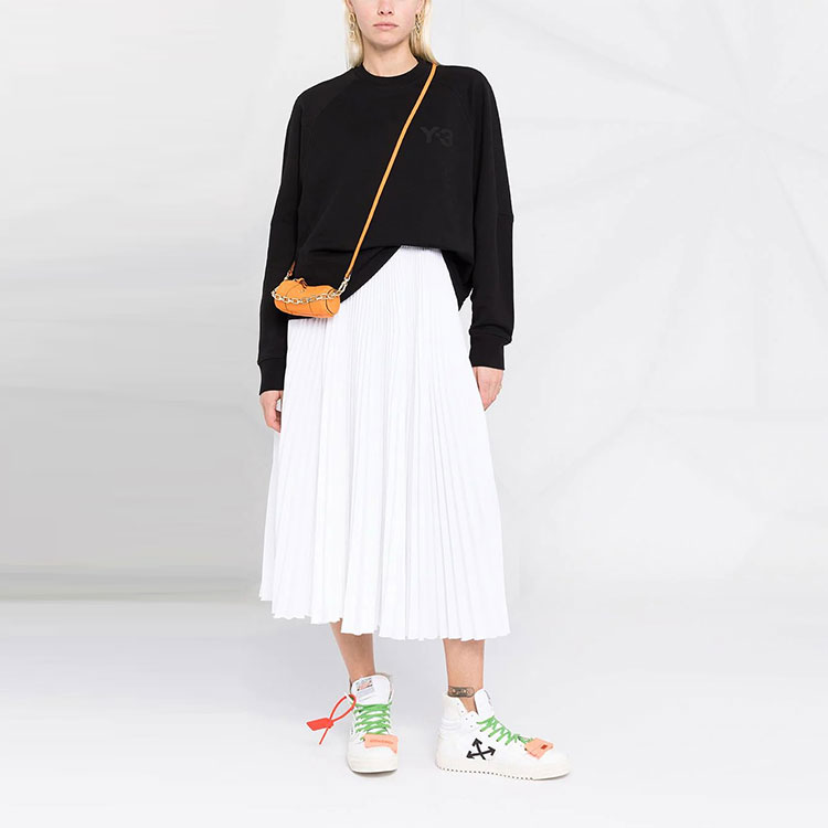 Purchase (W) Y-3 FW21 黑色标志圆领卫衣 GV0336