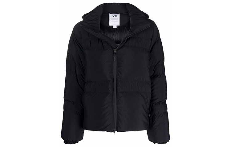 (Women) Y-3 FW21 Black Winter Down Hooded Jacket HA5562