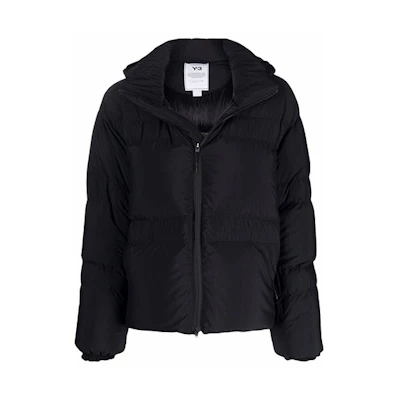 (Women) Y-3 FW21 Black Winter Down Hooded Jacket HA5562