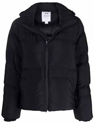 (Women) Y-3 FW21 Black Winter Down Hooded Jacket HA5562 Order (Women) Y-3 FW21 Black Winter Down Hooded Jacket HA5562