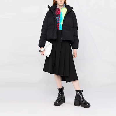 (Women) Y-3 FW21 Black Winter Down Hooded Jacket HA5562 Lookbook (Women) Y-3 FW21 Black Winter Down Hooded Jacket HA5562
