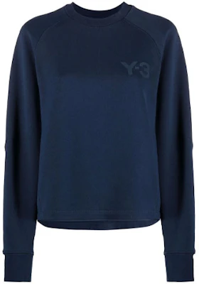 (W) Y-3 FW21 标志蓝色圆领卫衣 GV0339 Buy (W) Y-3 FW21 标志蓝色圆领卫衣 GV0339