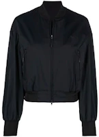 (Women) Y-3 FW21 Logo Print Solid Jacket - Black HG8670 (Women) Y-3 FW21 Logo Print Solid Jacket - Black HG8670