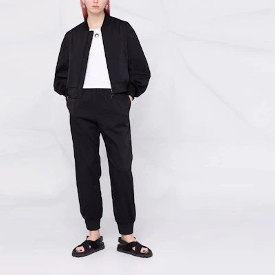 (Women) Y-3 FW21 Logo Print Solid Jacket - Black HG8670 Lookbook (Women) Y-3 FW21 Logo Print Solid Jacket - Black HG8670