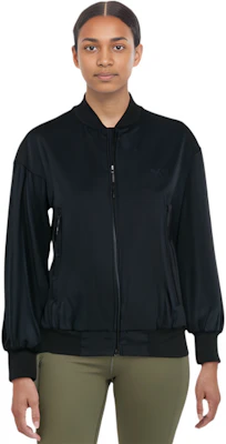 (Women) Y-3 FW21 Logo Print Solid Jacket - Black HG8670 Details for (Women) Y-3 FW21 Logo Print Solid Jacket - Black HG8670